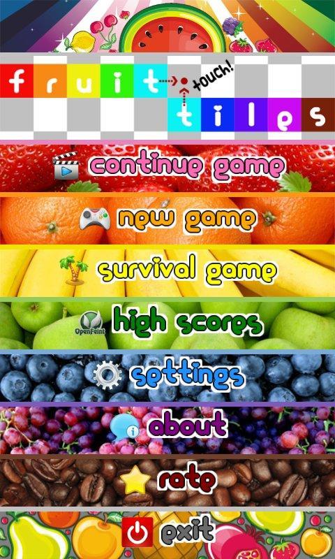 Fruit Tiles