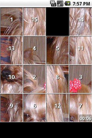 Yorkie Slide Puzzle iSlider