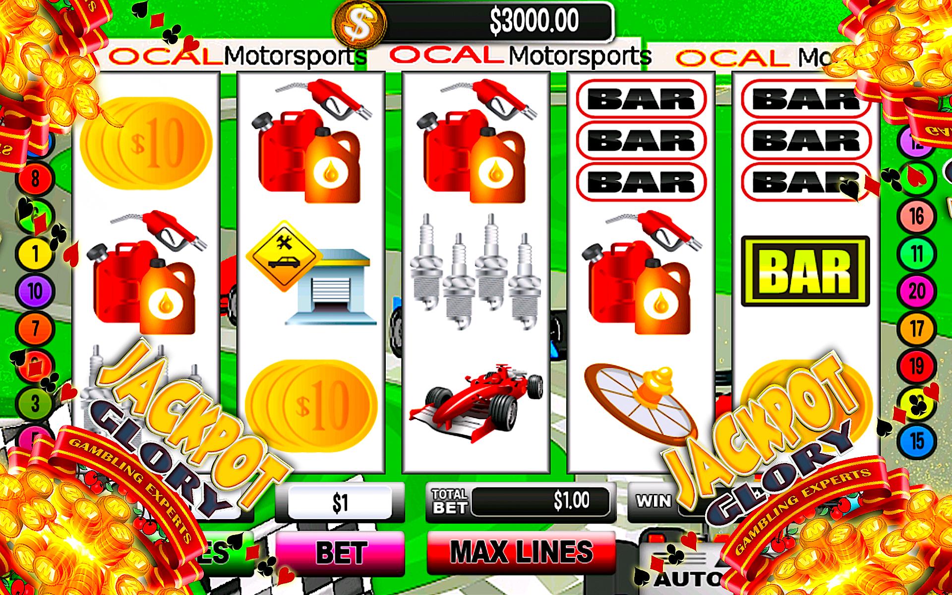 Racing Airborne Casino Slots