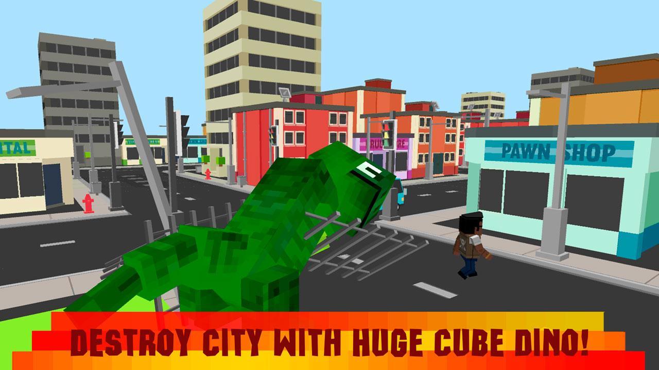 Cube Dinosaur: Monster Mayhem