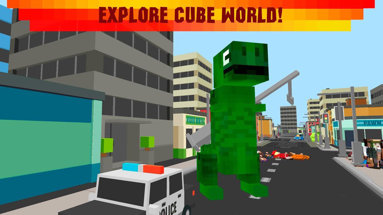 Cube Dinosaur: Monster Mayhem