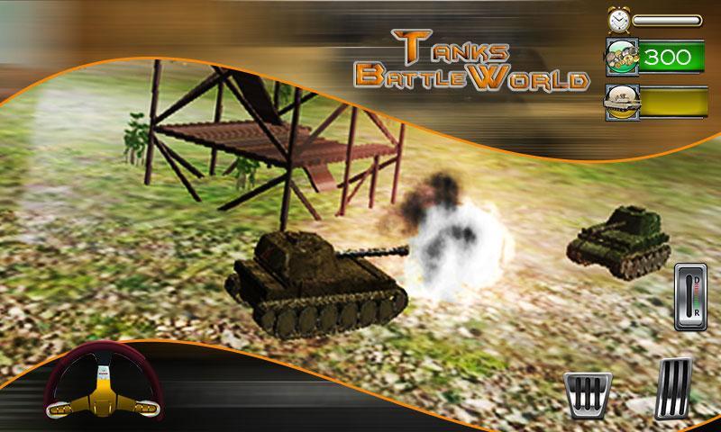 Tanks Battle World 3D