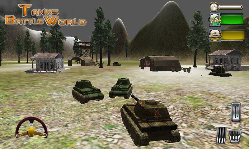 Tanks Battle World 3D