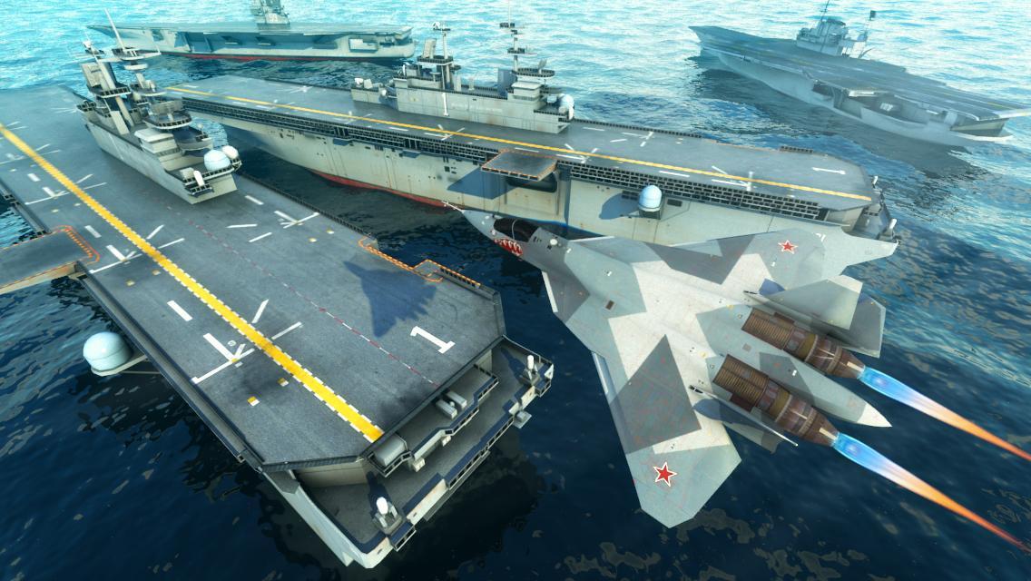 Navy Boat & Jet Parking Game