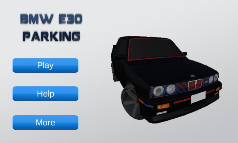 BMW E30 PARKING GAME