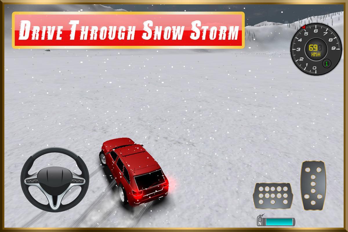 SUV Snow Hill Climb Simulator