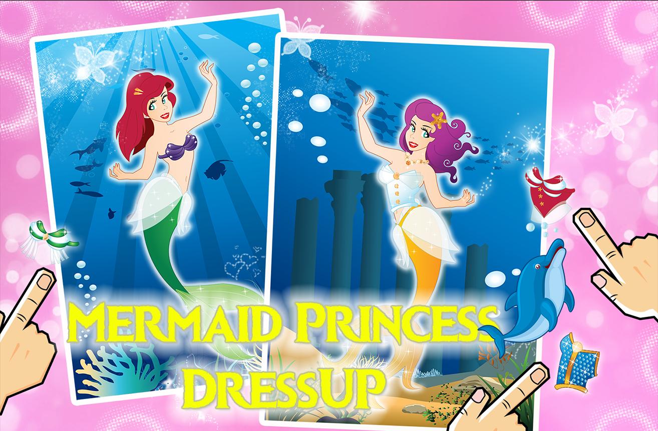 Mermaid Princess Fashion Dress