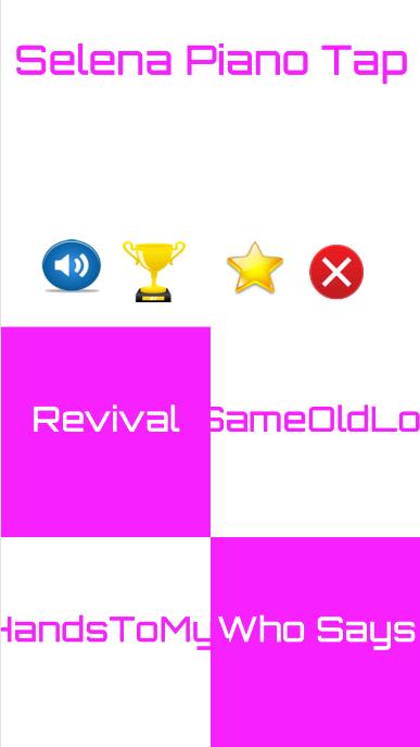 Selena Gomez Piano Tiles 2