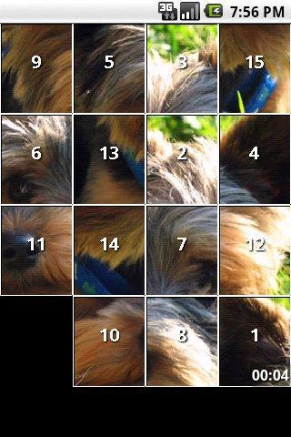 Yorkie Slide Puzzle iSlider