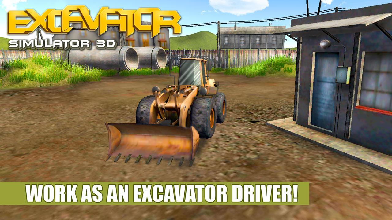 Excavator Driver Simulator 3D