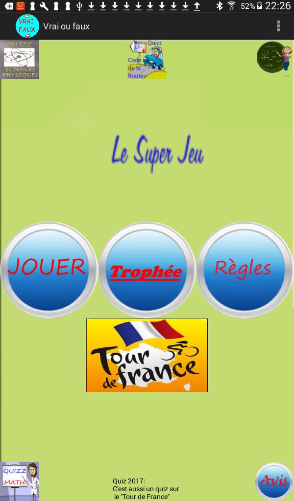 Vrai ou Faux - Le Super Jeu