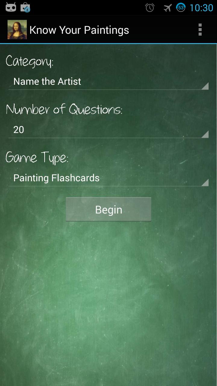 Painting Quiz