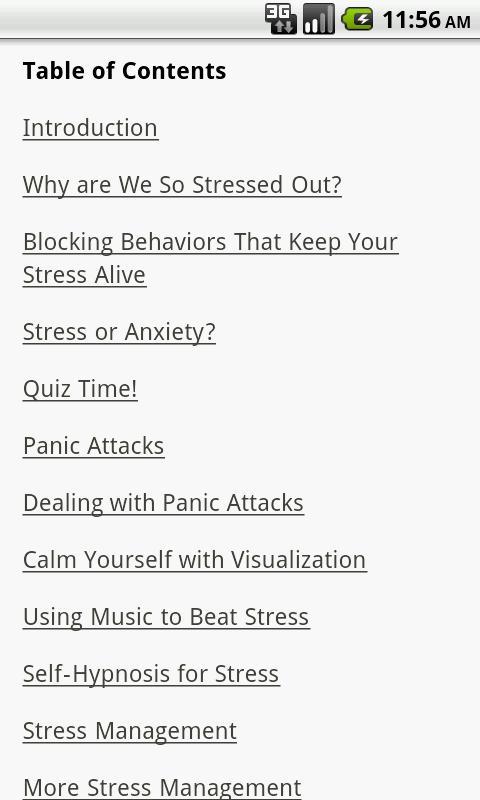 Eliminate Stress