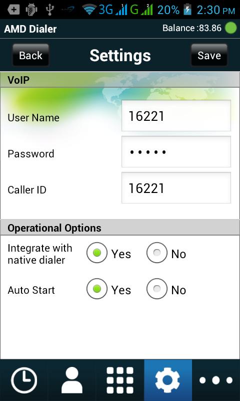 AMD DIALER