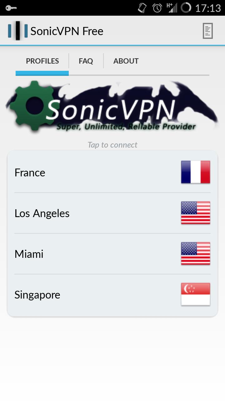 SonicVPN - Free