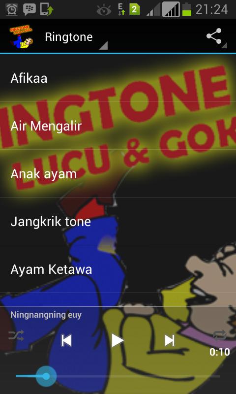 Ringtone Lucu dan Gokil