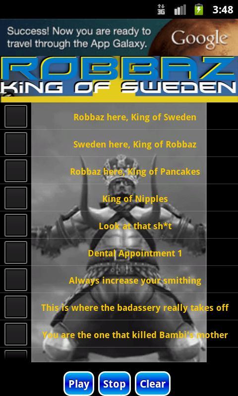 Robbaz Soundboard