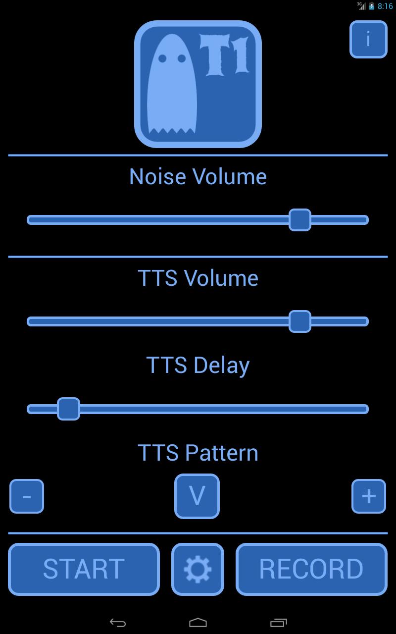 Ghost Box T1 TTS EVP