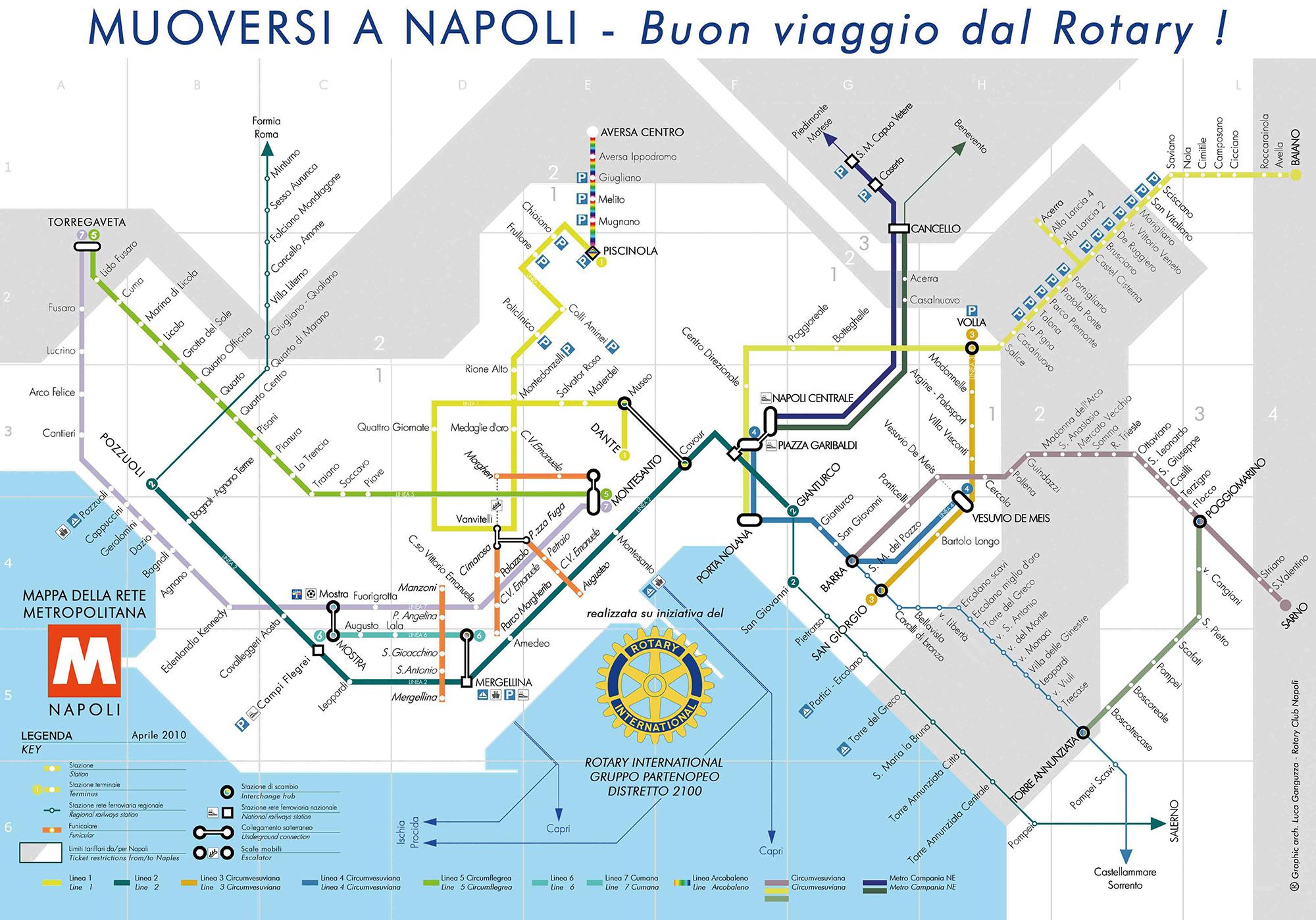 Map MetroNapoli