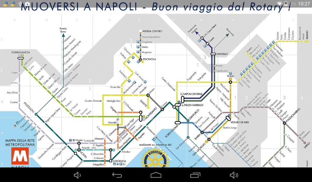 Map MetroNapoli