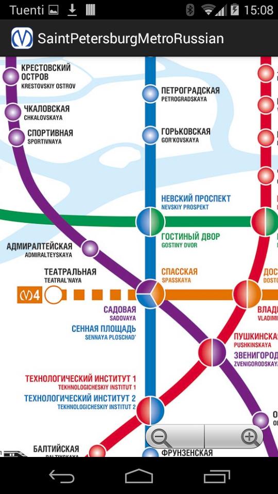 Saint Petersburg Metro Russian