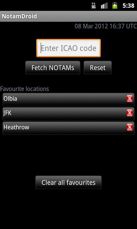 Notam Droid