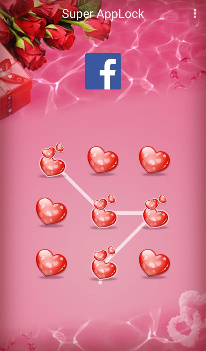 AppLock Theme Valentine Rose