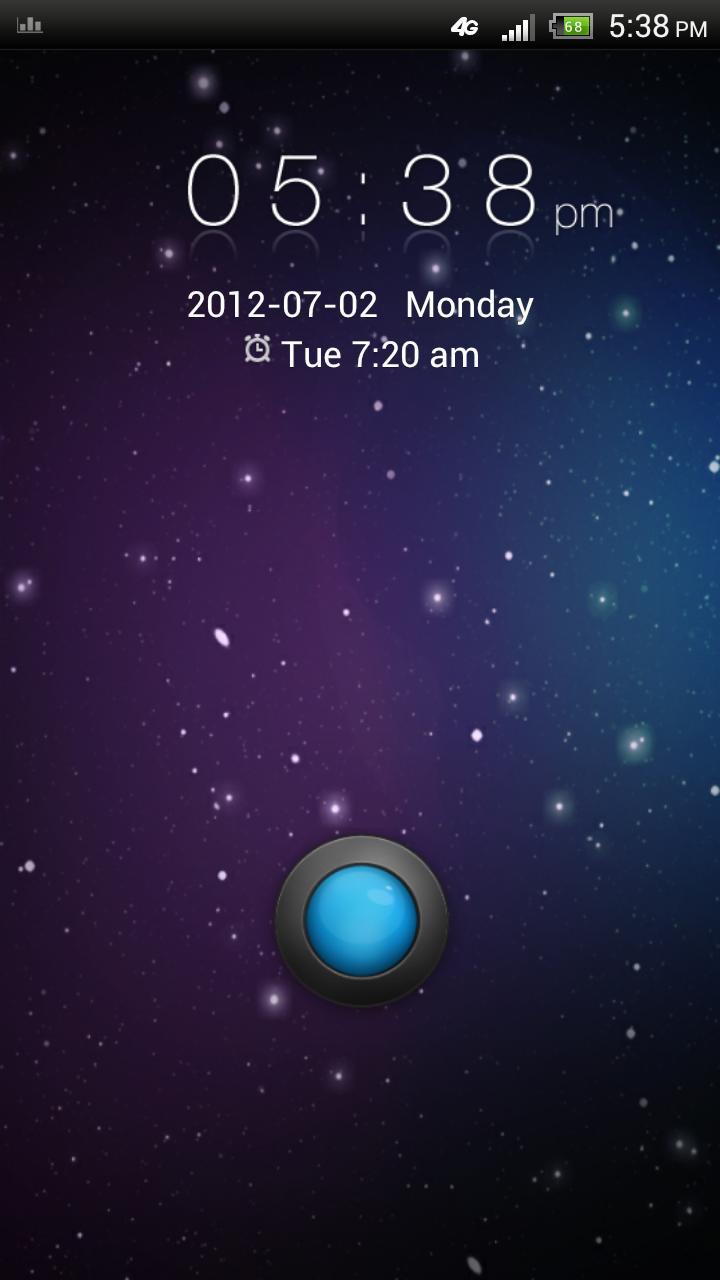 GO Locker Galaxy Theme