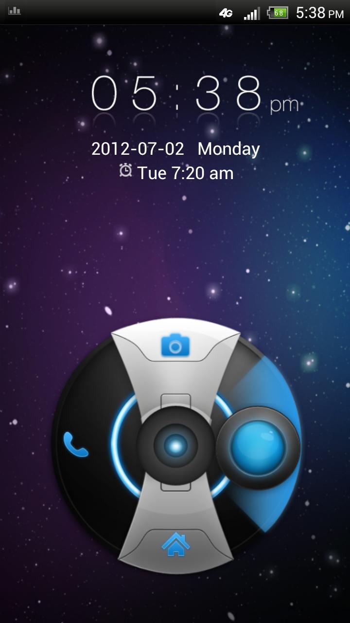 GO Locker Galaxy Theme