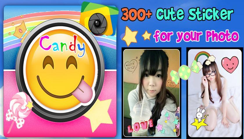 Candy Camera Photo Sticker