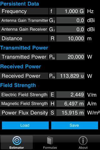 FieldStrength & PowerEstimator