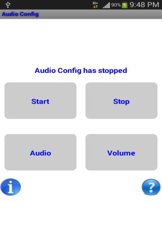 Audio Config