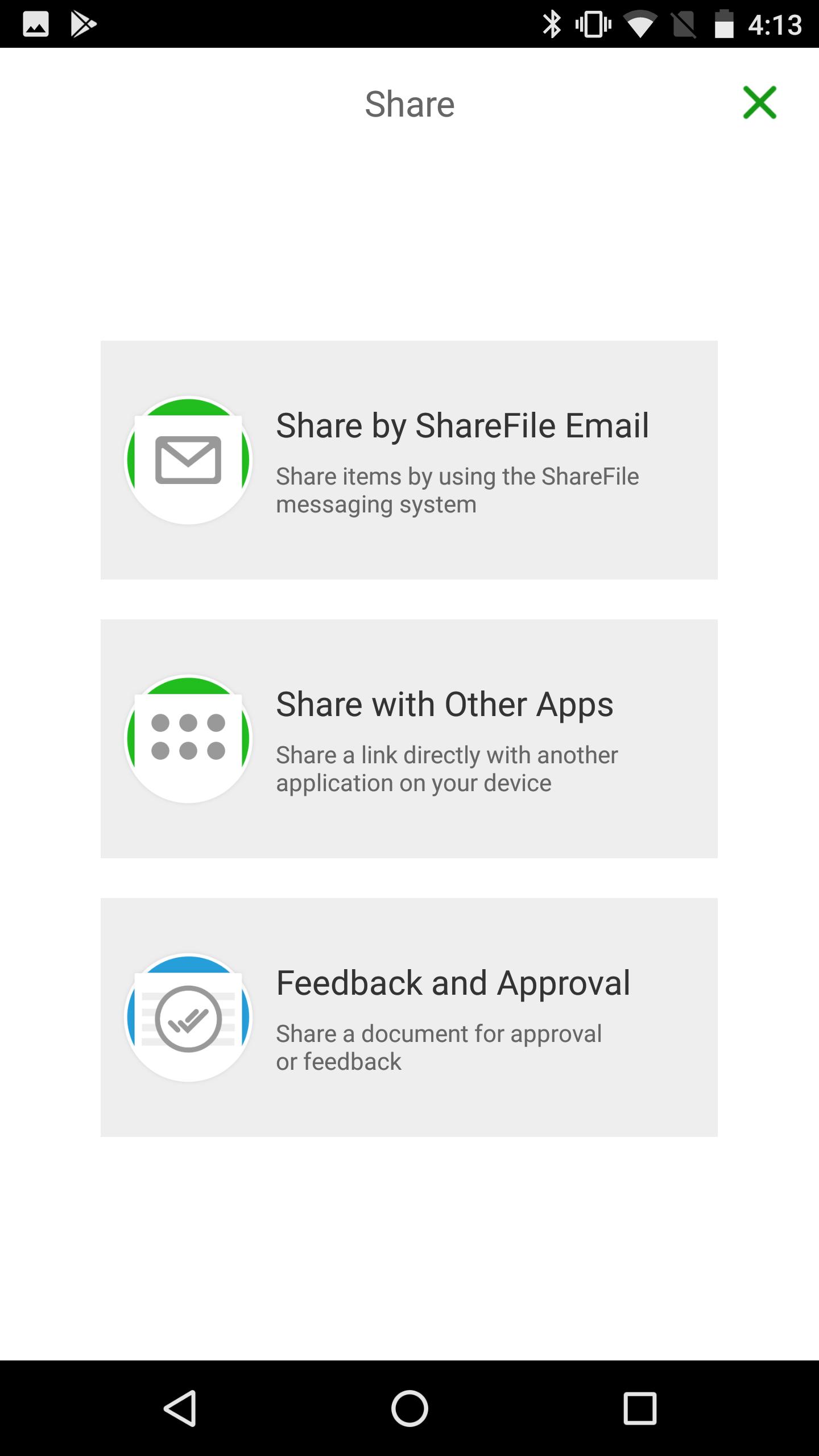 Citrix ShareFile for Tablets