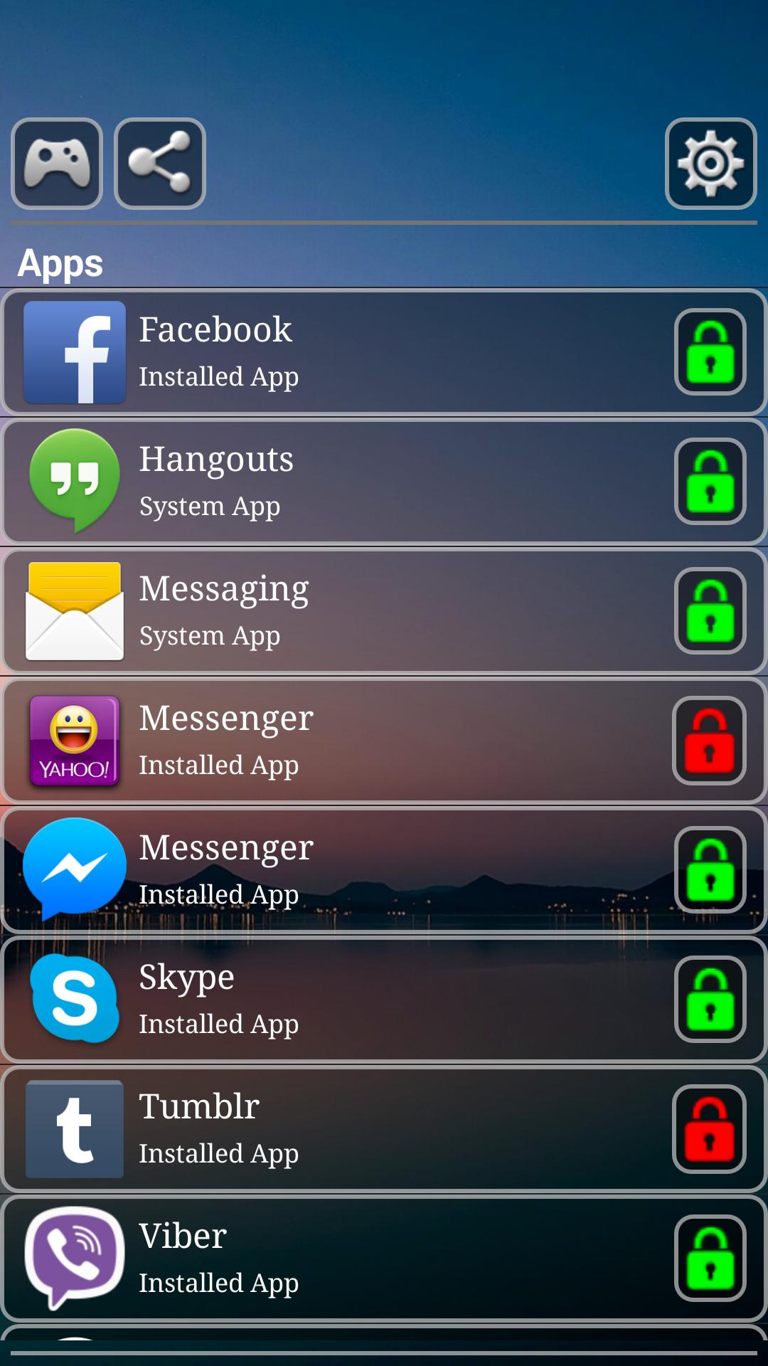 Messenger/Chat/SMS App Lock