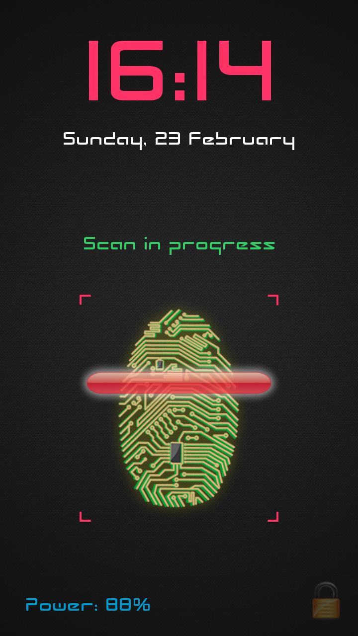 Unlock With Fingerprint PRANK