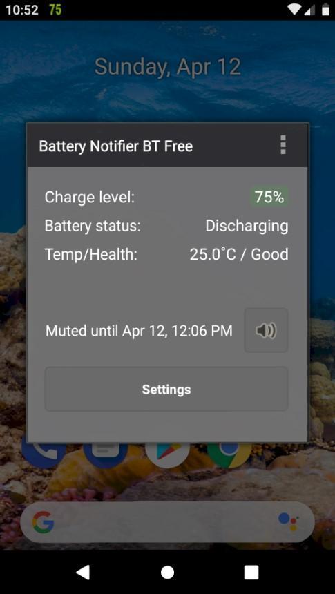 Battery Notifier BT  <Android9