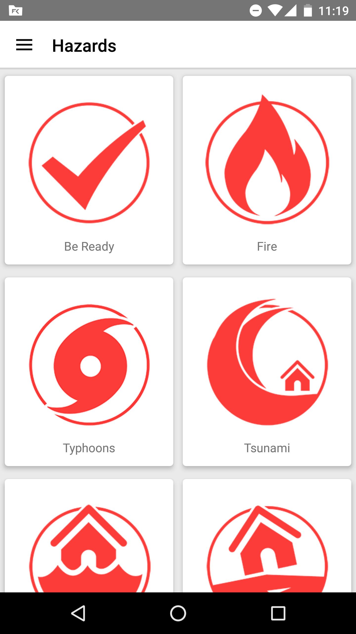 Hazards App by PRC