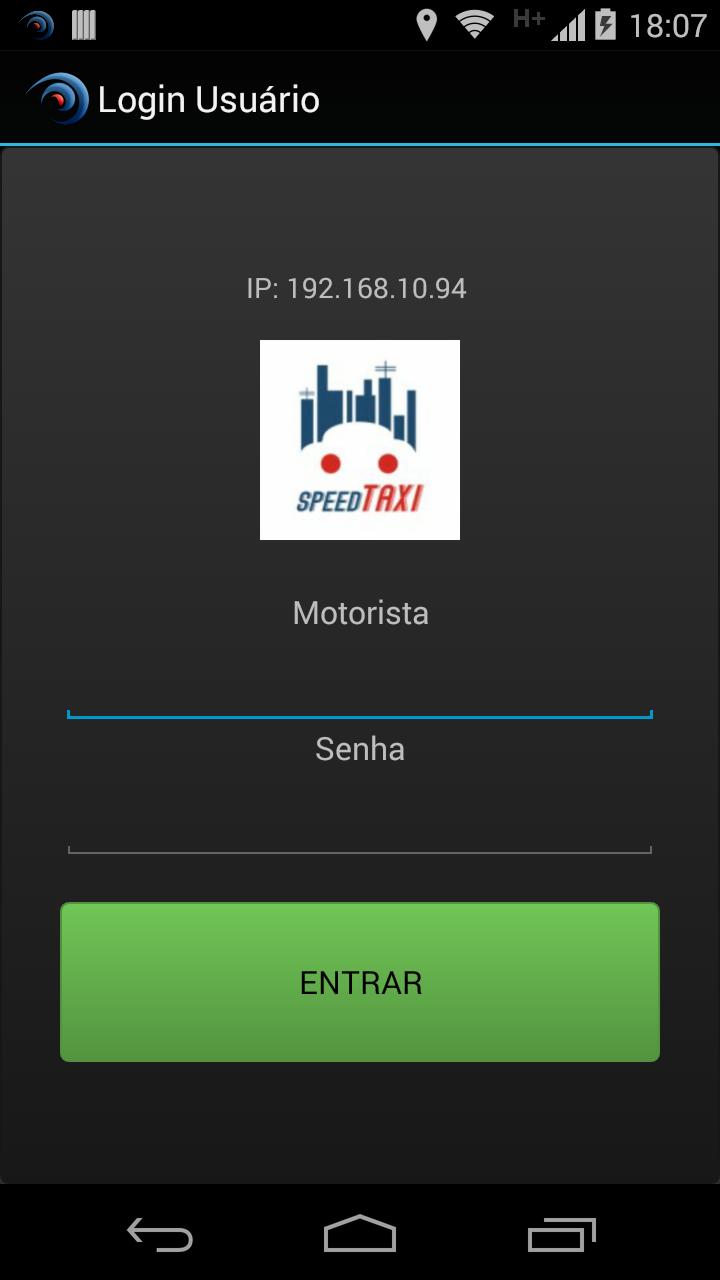 SpeedTAXI - LIDER (MOTORISTA)