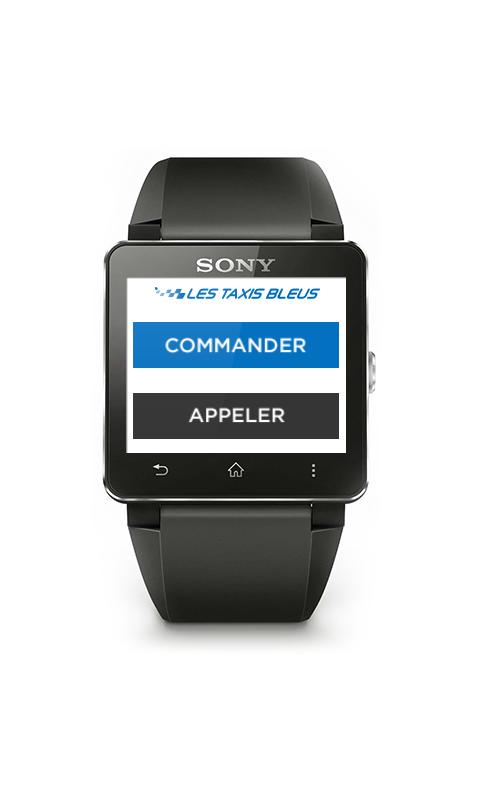 Taxis Bleus for SmartWatch 2