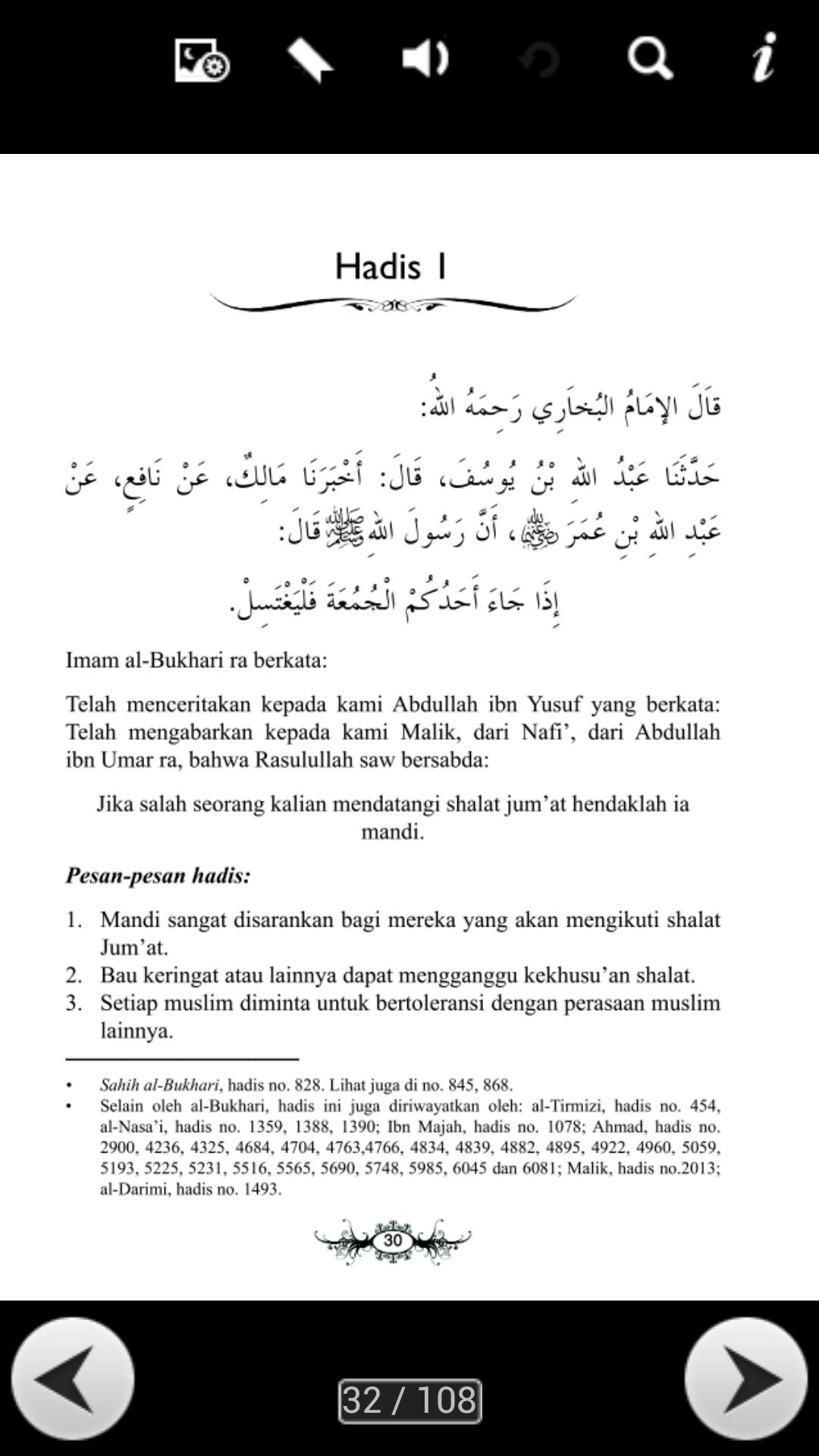 E-Book 40 Hadis Mudah di Hapal