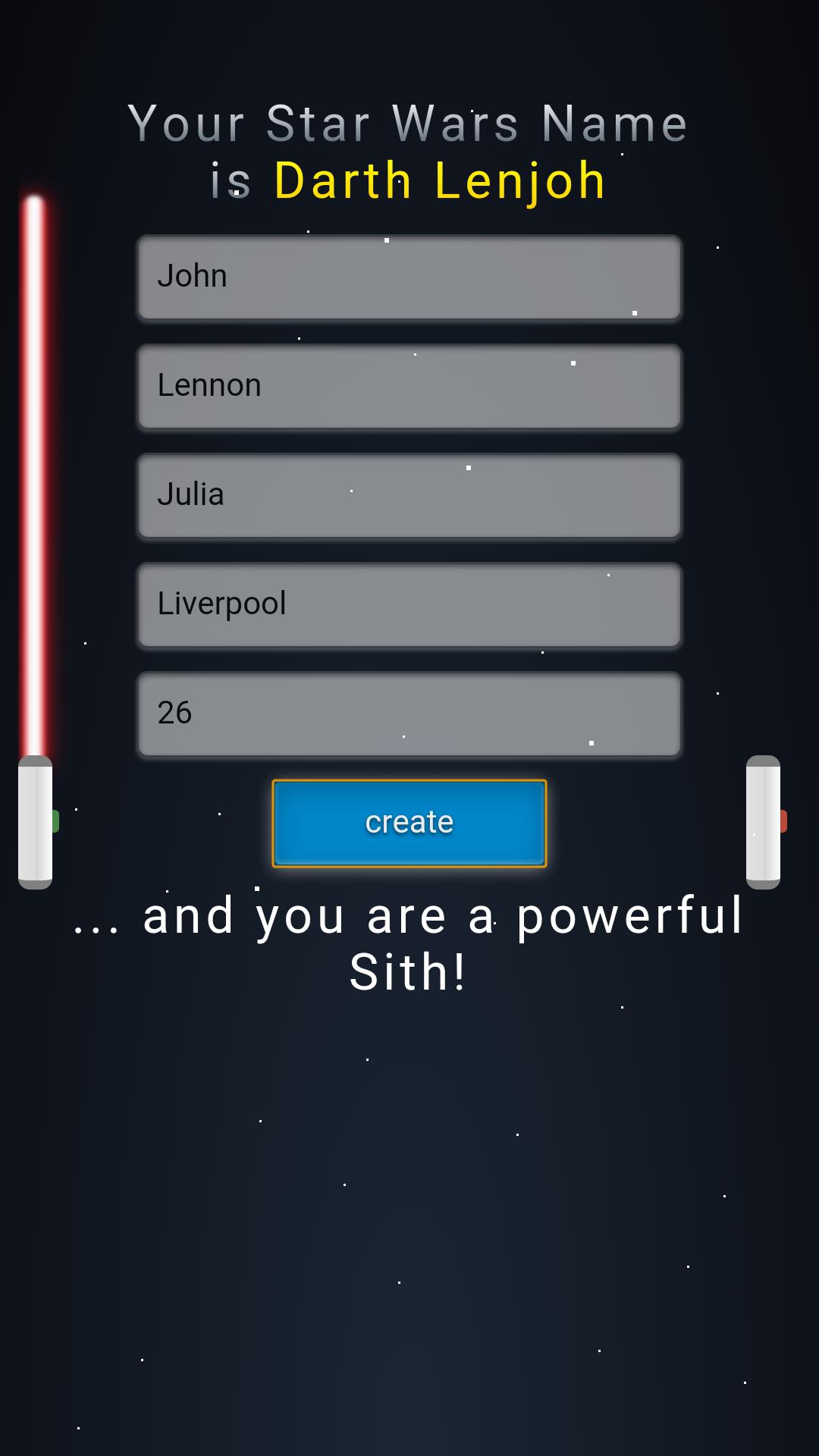 Your Star Wars Name