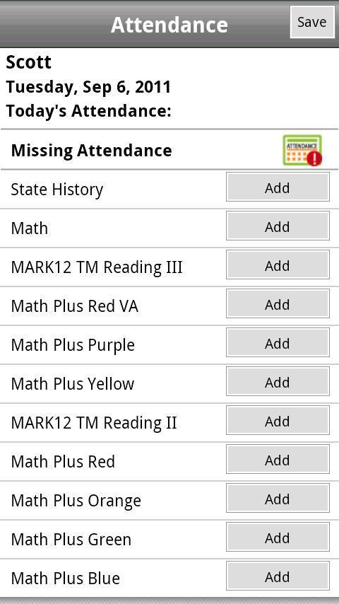 K12 Attendance