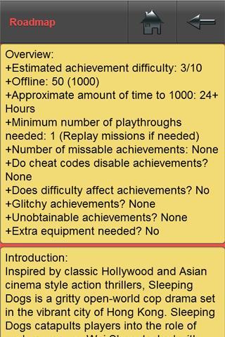 Sleeping Dogs AchievementGuide