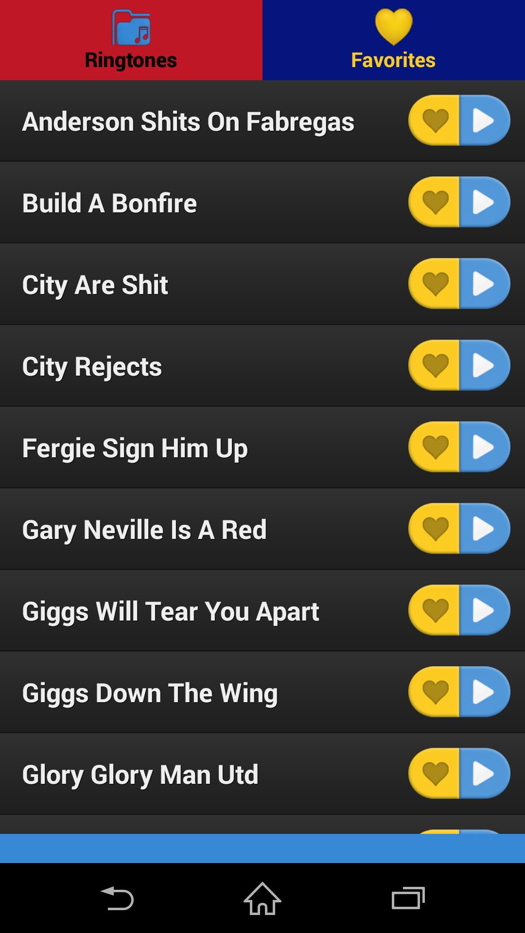 Go Manchester United Ringtones