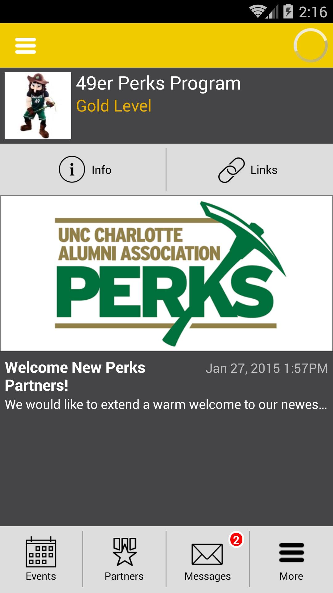 UNC Charlotte Alumni Perks