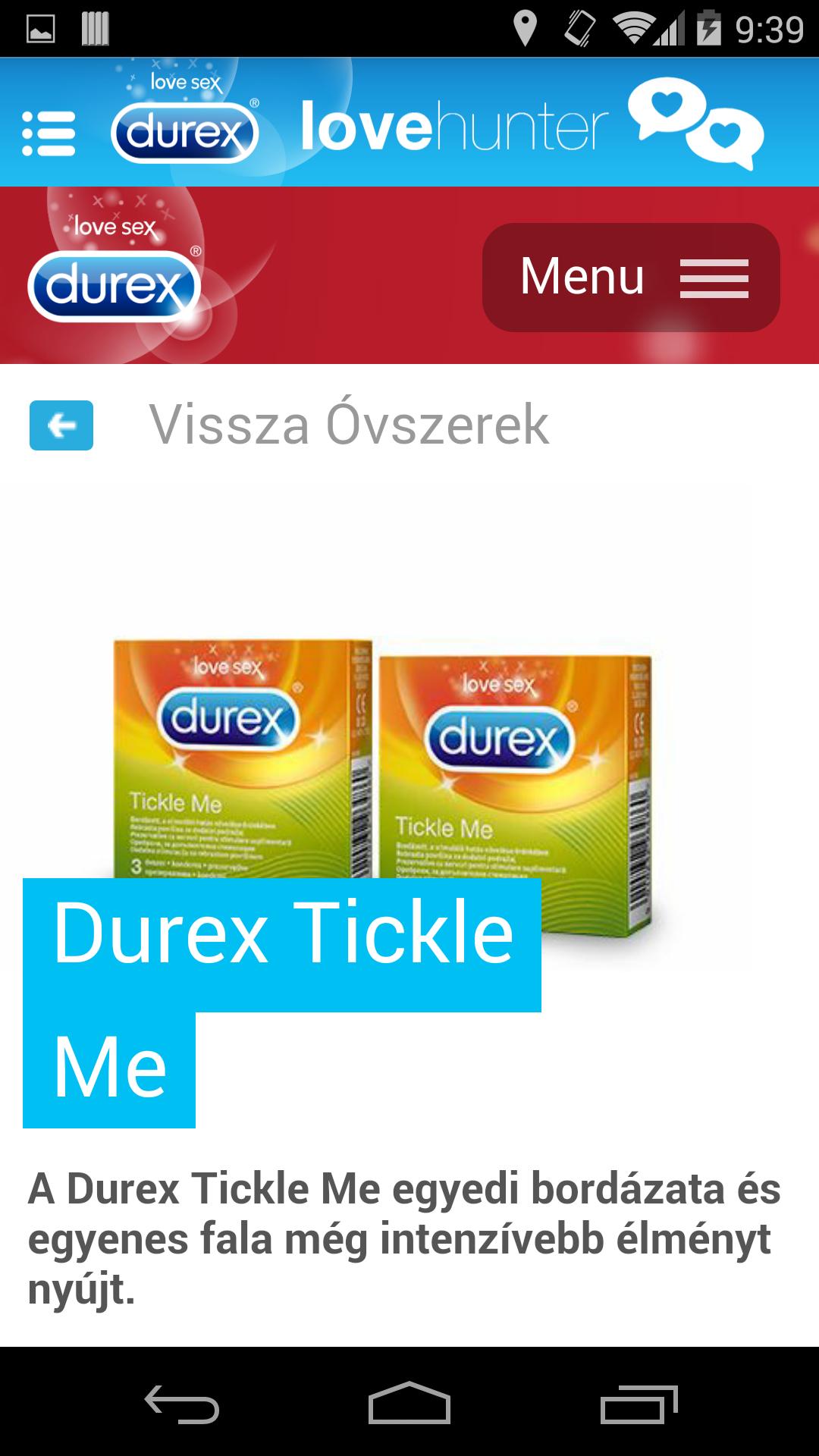 Durex Love Hunter