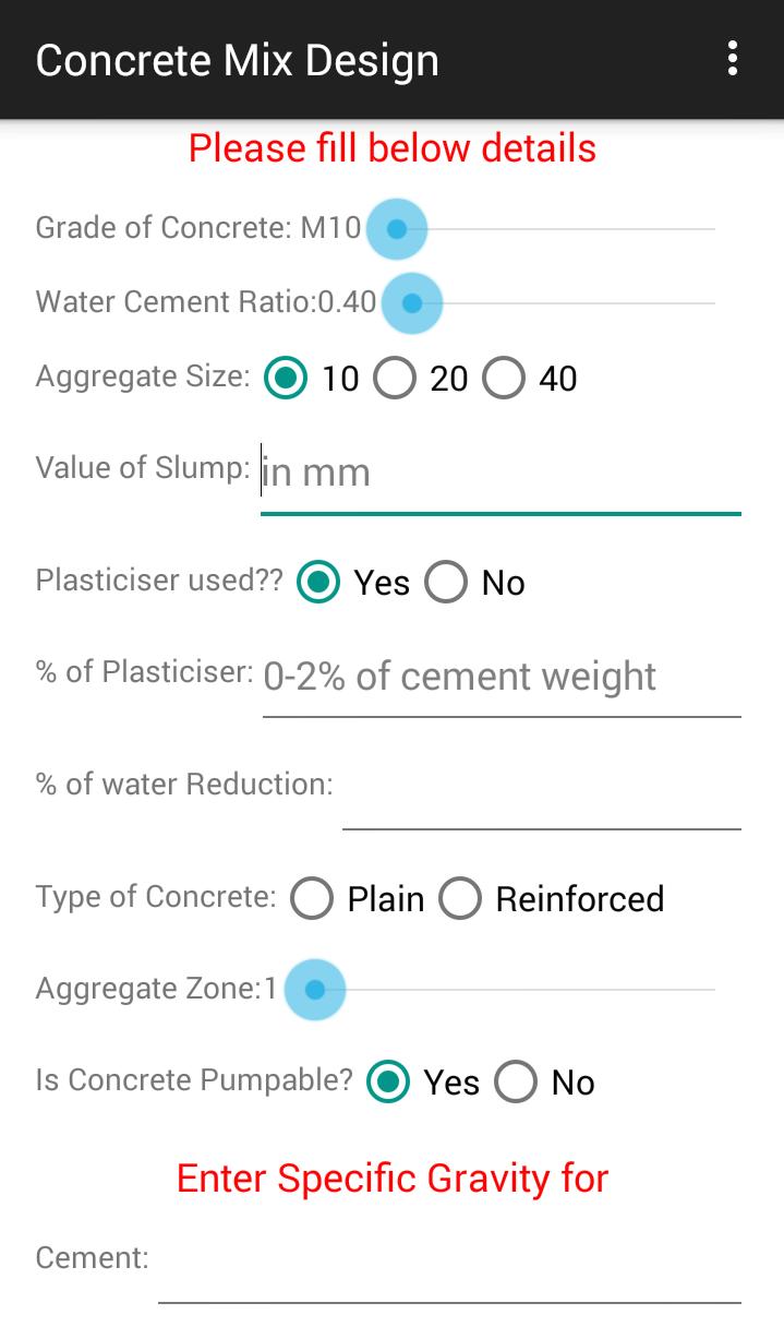 Concrete Mix Design