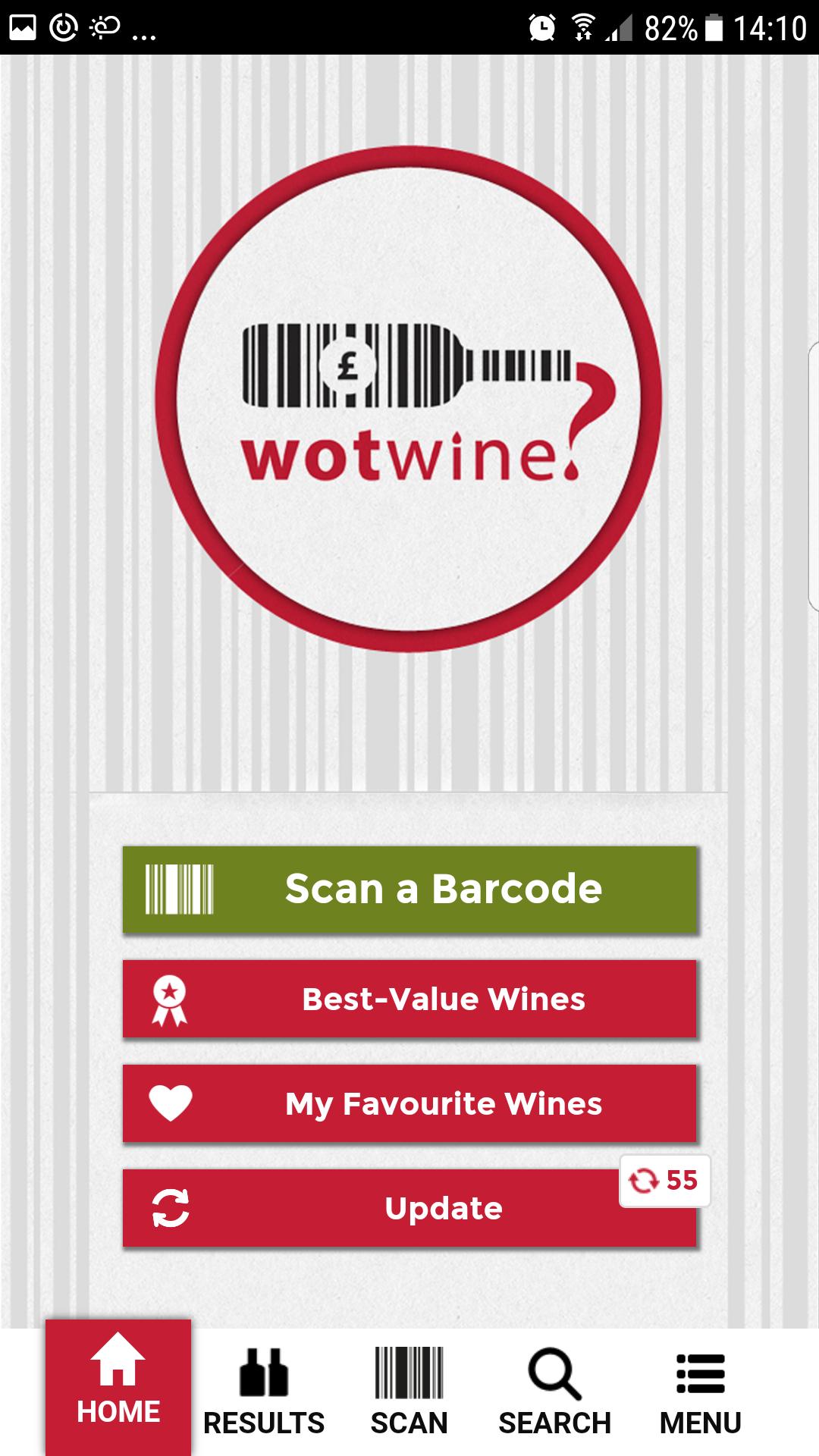 Wotwine? Wine App