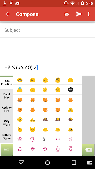 Emoticon Keyboard