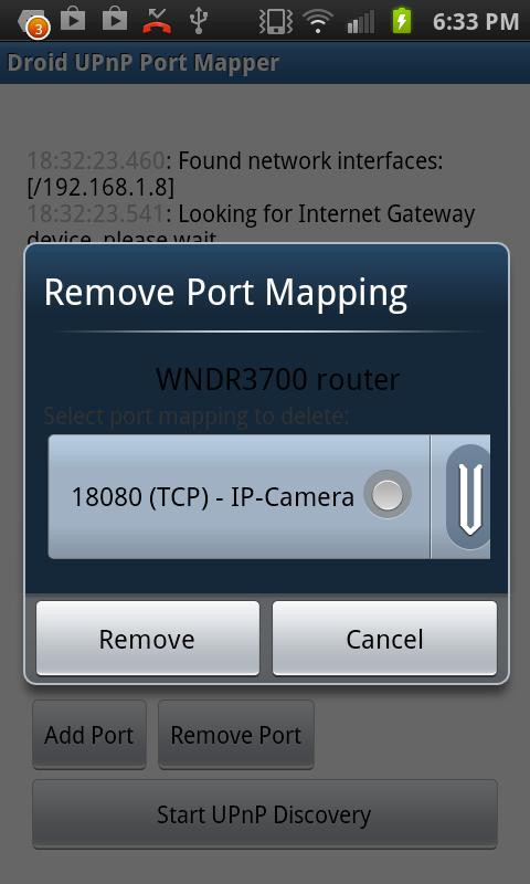 Droid UPnP Port Mapper